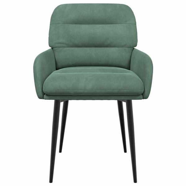 Grote foto vidaxl eettafelstoelen 2 st fluweel zeegroen 59 x 59 5 x 90 cm huis en inrichting stoelen