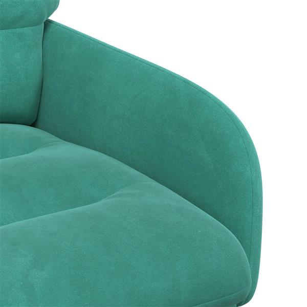 Grote foto vidaxl eettafelstoelen 2 st fluweel turquoise 59 x 59 5 x 90 cm huis en inrichting stoelen