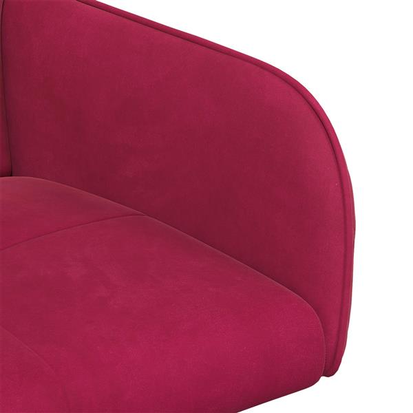 Grote foto vidaxl eettafelstoelen 2 st fluweel wijnrood 59 x 56 5 x 86 cm huis en inrichting stoelen