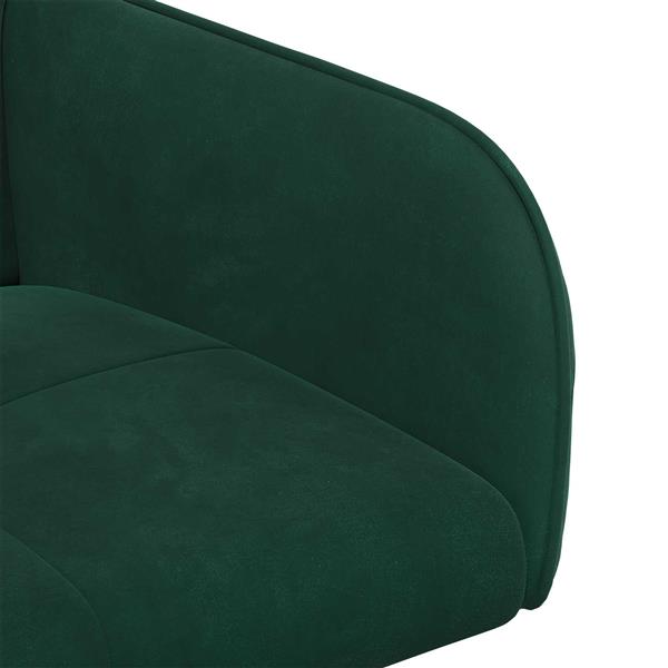 Grote foto vidaxl eettafelstoelen 2 st fluweel donkergroen 59 x 56 5 x 86 cm huis en inrichting stoelen