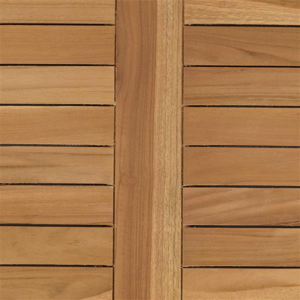 Grote foto vidaxl tafelblad ovaal massief teakhout naturel antiek en kunst stoelen en banken