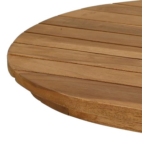 Grote foto vidaxl tafelblad 80 x 40 x 3 5 cm ovaal massief teakhout naturel antiek en kunst stoelen en banken