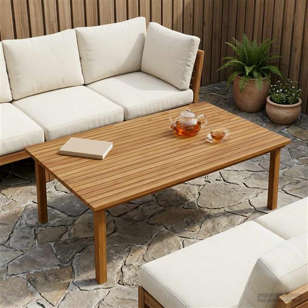 Grote foto vidaxl tafelblad 120 x 70 x 3 5 cm rechthoekig massief teakhout antiek en kunst stoelen en banken