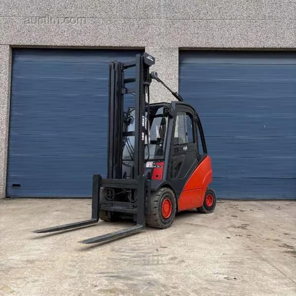 Grote foto linde h30d heftruck 2004 agrarisch heftrucks