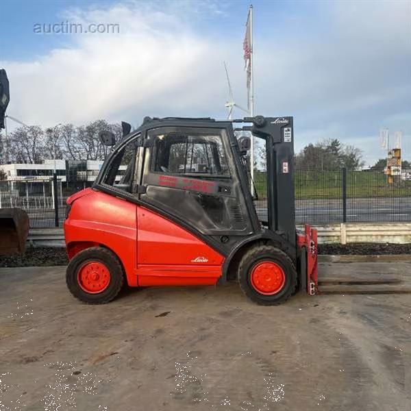 Grote foto linde h45d heftruck 2007 agrarisch heftrucks