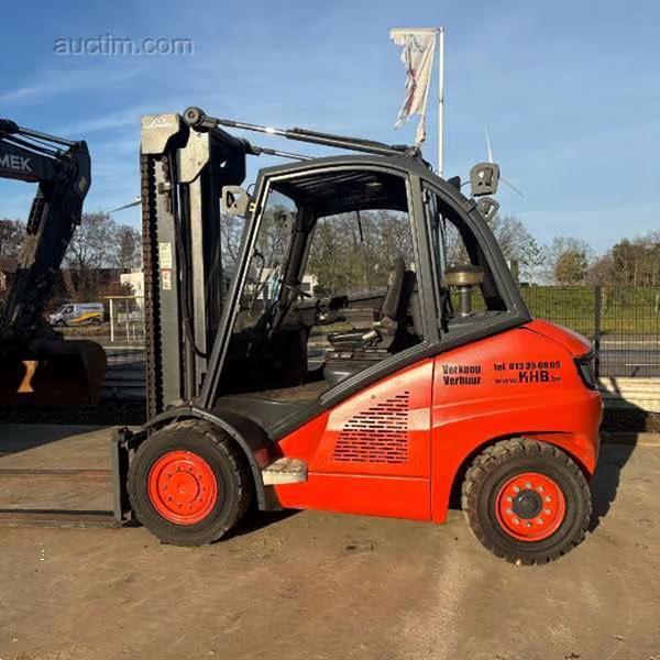 Grote foto linde h40d heftruck 2005 agrarisch heftrucks