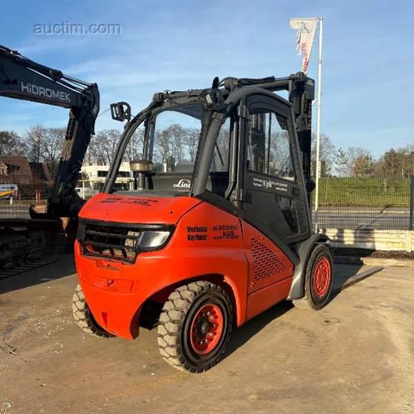 Grote foto linde h40d heftruck 2005 agrarisch heftrucks