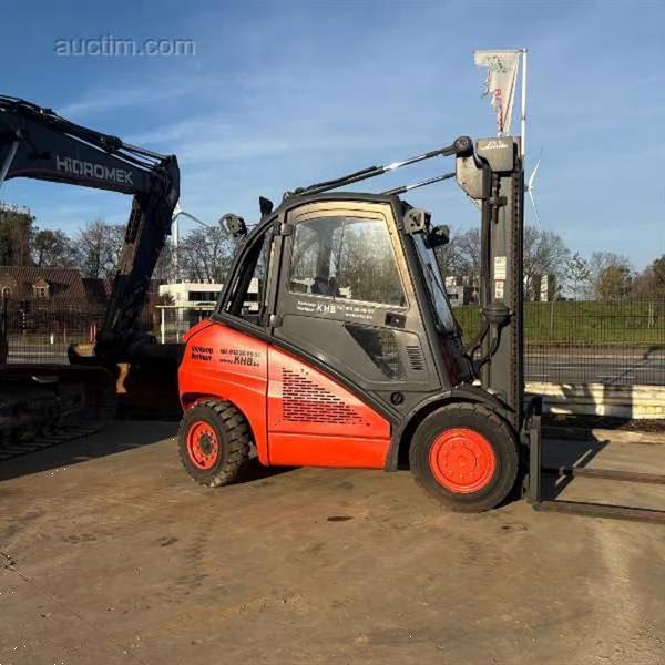Grote foto linde h40d heftruck 2005 agrarisch heftrucks