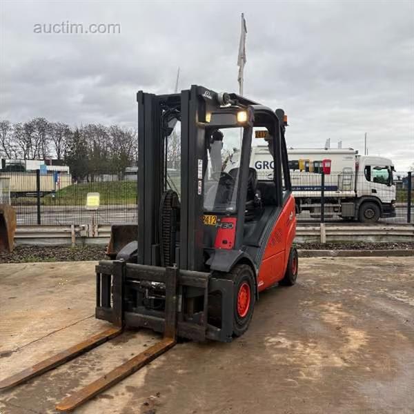 Grote foto linde h30d heftruck 2007 agrarisch heftrucks