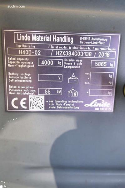 Grote foto linde h40d 02 heftruck 2016 agrarisch heftrucks