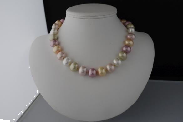 Grote foto shell pearl ketting oorhanger set sieraden tassen en uiterlijk kettingen