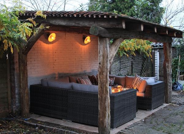 Grote foto oude eiken balken doe het zelf en verbouw hout en planken