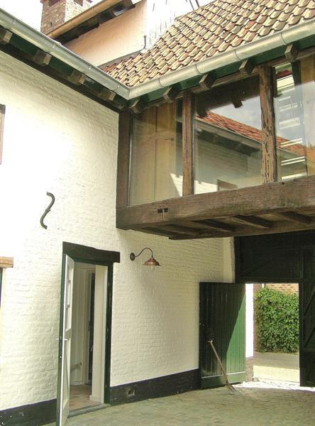 Grote foto oude eiken balken doe het zelf en verbouw hout en planken