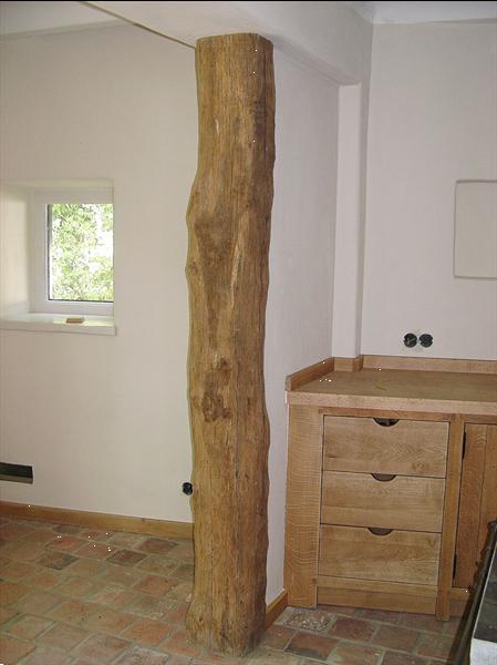 Grote foto oude eiken balken doe het zelf en verbouw hout en planken