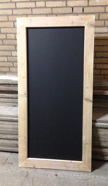 Grote foto krijt magneetborden lijst steigerhout huis en inrichting memoborden