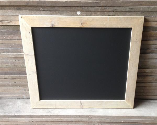 Grote foto krijt magneetborden lijst steigerhout huis en inrichting memoborden