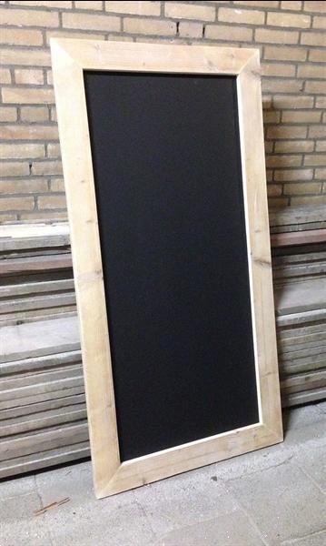 Grote foto krijt magneetborden lijst steigerhout huis en inrichting memoborden