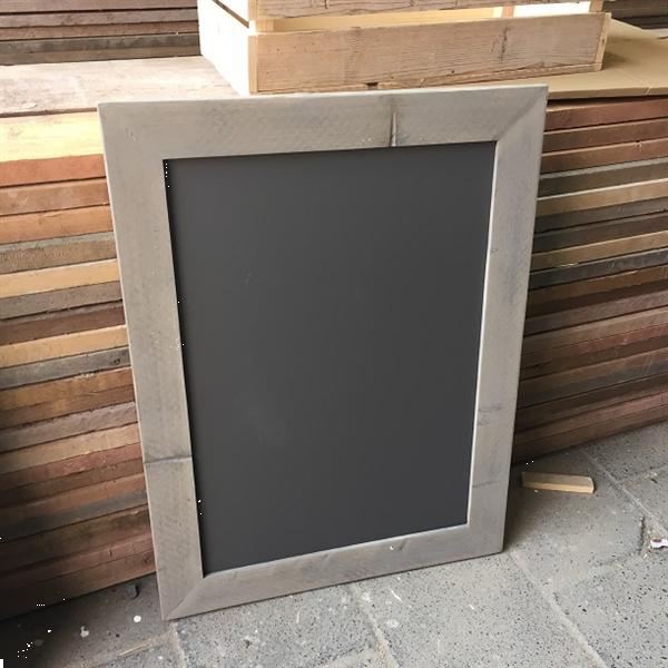 Grote foto krijt magneetborden lijst steigerhout huis en inrichting memoborden