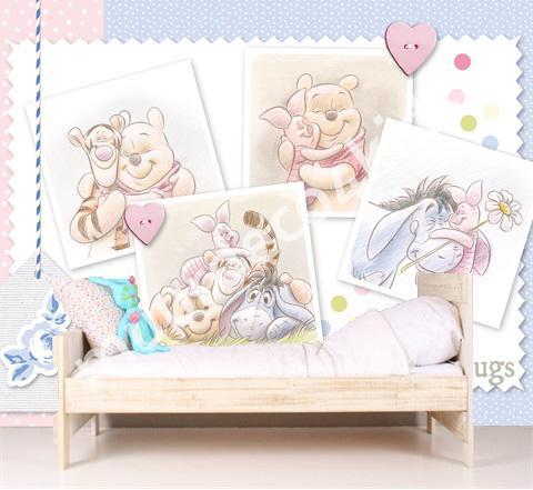 Grote foto winnie the pooh behang babykamer muurdeco4kids kinderen en baby babykamers