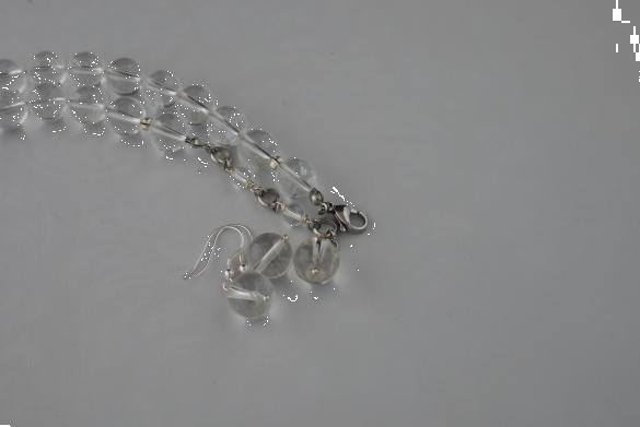 Grote foto set bergkristal ketting sieraden tassen en uiterlijk kettingen