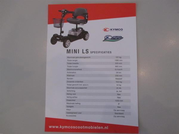 Grote foto nieuwe kymco scootmobiel mini xls demontabel diversen brommobielen en scootmobielen