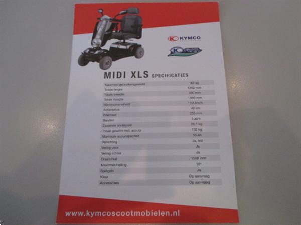 Grote foto kymco scootmobiel 4 wielg midi xls diversen brommobielen en scootmobielen