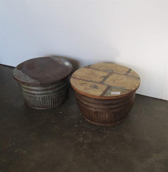 Grote foto brocante salontafels vintage retro meubels huis en inrichting salontafels