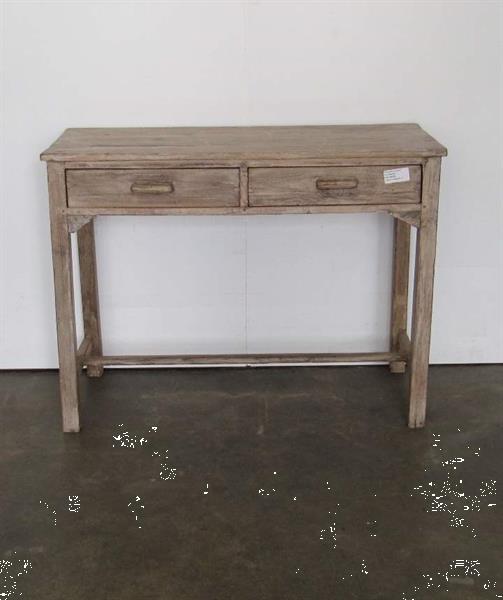 Grote foto brocante wandtafel sidetable vintage meubels huis en inrichting sidetables