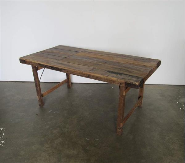 Grote foto brocante wandtafel sidetable vintage meubels huis en inrichting sidetables