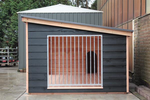 Extra groot hondenhuis luxe grote hondenkennel, XL grote hondenkennel huis bed kattengrot huisdieropvang voor grote middelgrote honden binnen buiten ( XXXL (105 x 80 x 78 cm), L