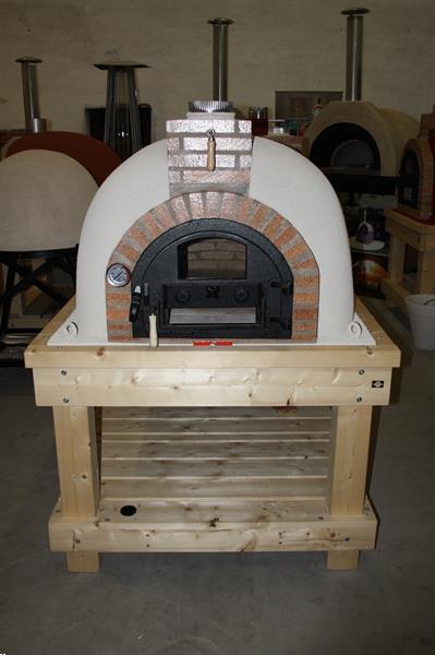 Grote foto pizzaoven steenoven traditional brick oven tuin en terras barbecues en vuurkorven
