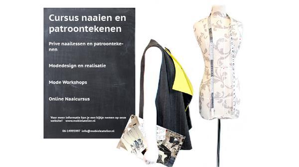 Grote foto modedesign en realisatie cursus in rotterdam hobby en vrije tijd kleding