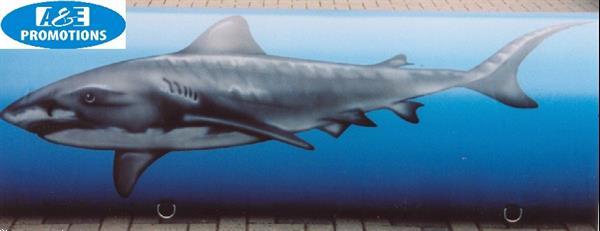 Grote foto shark beachclub verhuur strandattractie 0599416200 diversen overige diversen