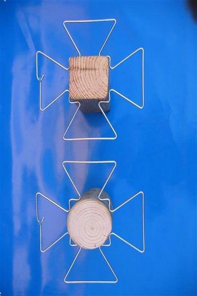 Grote foto plantensteun klimmende planten klimplantklemmen tuin en terras tuinhout en palen