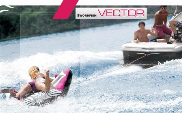 Grote foto te koop vector funtube funband watersport en boten surfen golfsurfen