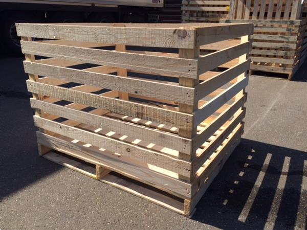 Grote foto kuubskisten palletboxen voorraadbakken agrarisch kisten