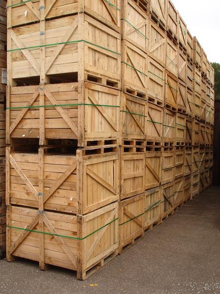 Grote foto kuubskisten palletboxen voorraadbakken agrarisch kisten