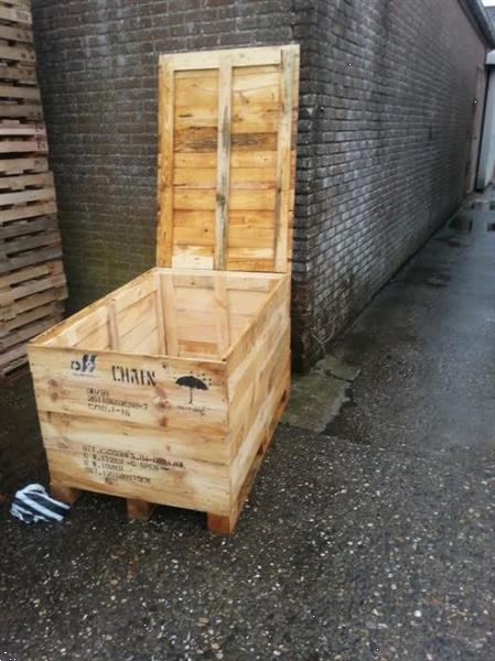 Grote foto kuubskisten palletboxen voorraadbakken agrarisch kisten