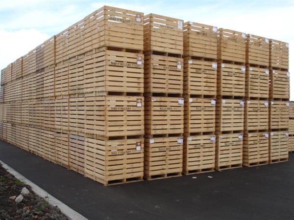 Grote foto kuubskisten palletboxen voorraadbakken agrarisch kisten