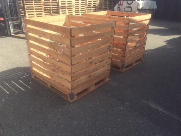 Grote foto kuubskisten palletboxen voorraadbakken agrarisch kisten