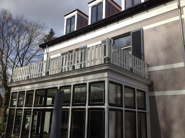 Grote foto hardhouten balkon terras hekken op maat tuin en terras hekken en schuttingen