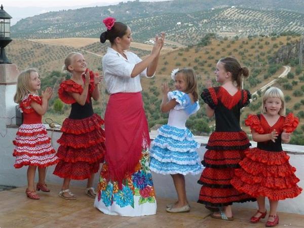 Grote foto andalusie met kinderen vakantie spanje