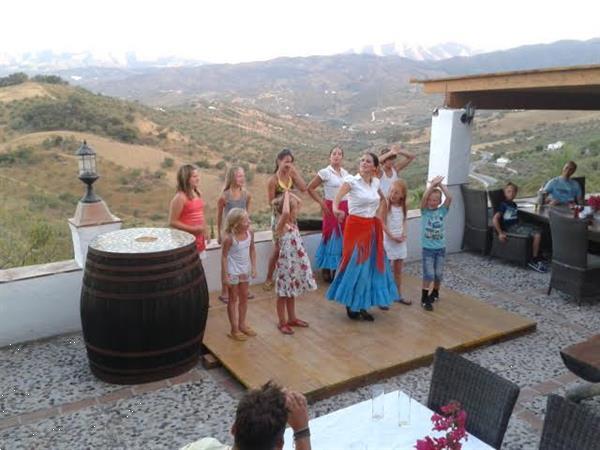 Grote foto met het gezin op vakantie naar andalusie vakantie kinderen en jeugd