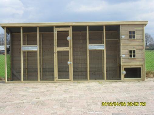 Grote foto vogelhok met ren voliere op maatgemaakt dieren en toebehoren hokken en kooien