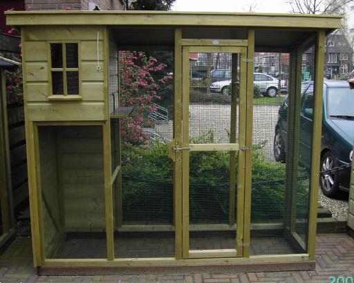 Grote foto vogelhok met ren voliere op maatgemaakt dieren en toebehoren hokken en kooien