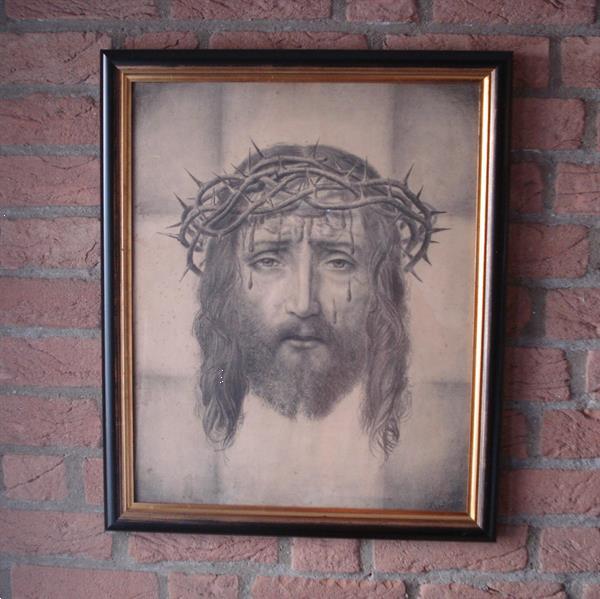 Grote foto religieuze schilderijen antiek en kunst religie