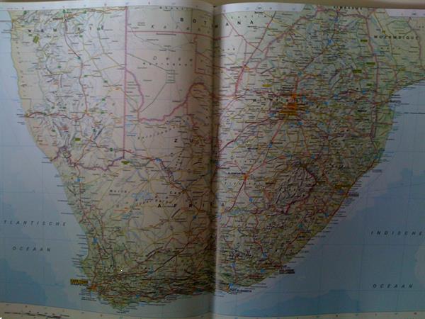 Grote foto z.g.a.n. wereldatlas van anwb boeken atlassen en landkaarten