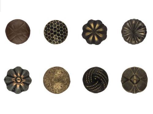 Grote foto siernagels bekledingsnagels en meubelnagels huis en inrichting fauteuils