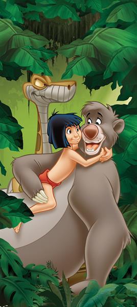 Grote foto jungle book fotobehang jungle book vliesbehang kinderen en baby inrichting en decoratie