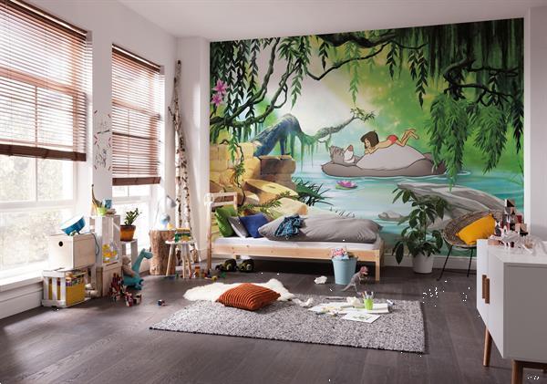 Grote foto jungle book fotobehang jungle book vliesbehang kinderen en baby inrichting en decoratie